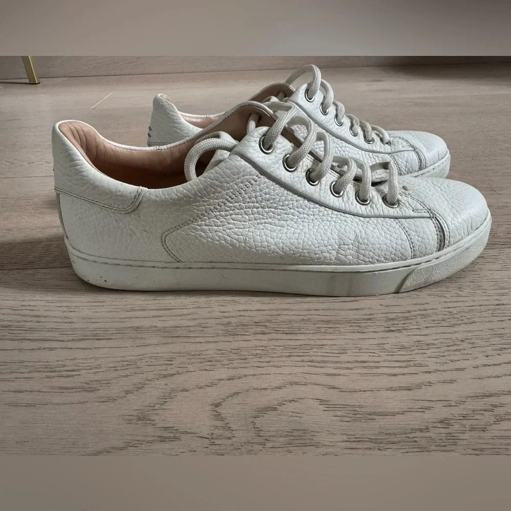 Gianvito Rossi Leather low-top lace up sneakers size 39.5 (woman’s 8.5)